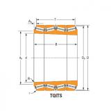 Bearing Hm262730T Hm262710cd double cup