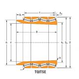 Bearing m263330T m263310d double cup