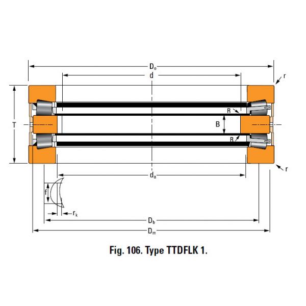 Bearing D3327G Thrust Race Double #3 image