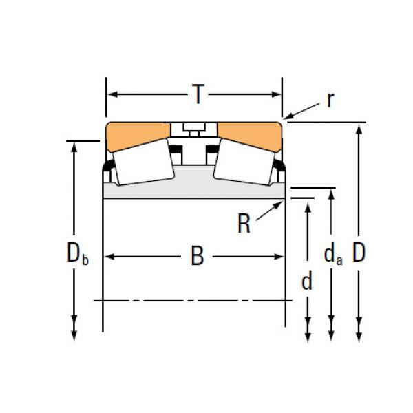 Bearing EE931170D 931250 #1 image