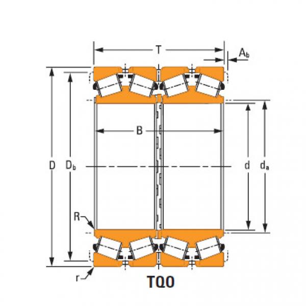 Bearing lm184043dw lm184015cd #2 image