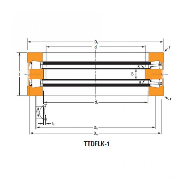 Bearing Thrust race double T8010dw #1 image